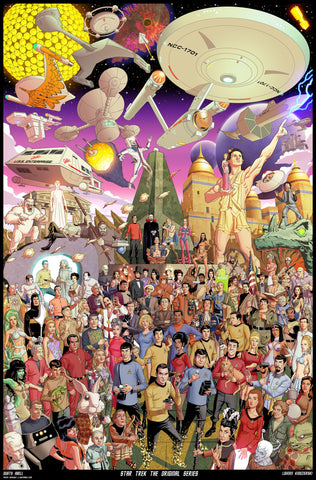 Star Trek The Original Series 50th Anniversary 27&quot; x 41&quot; Poster
