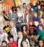 SOLD OUT Star Trek The Next Generation 30th Anniversary Official 3 print set limited edition of 1800 pieces