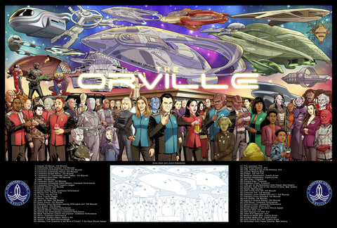 The Orville 40"x27" Poster print